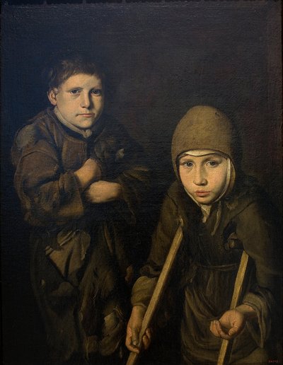 Bambini che mendicano da Unbekannt Unbekannt